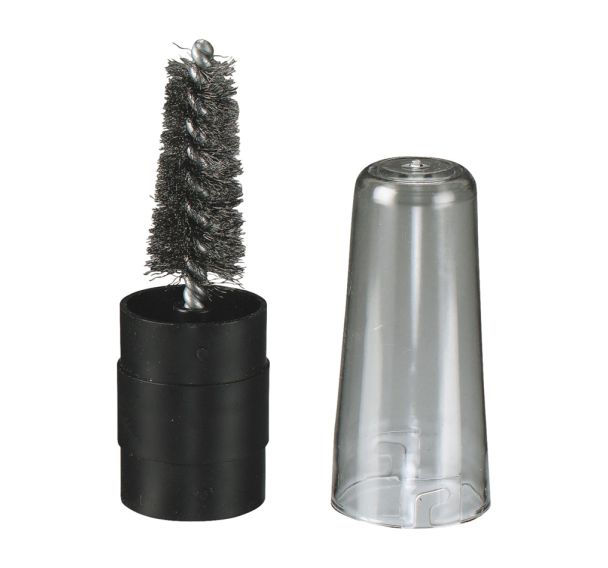 Brosse pour bougie - Ecouvillon - Fil acier ondulé