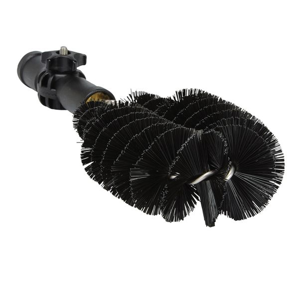 Brosse pour évacuations 275 mm Fibres Dures Noir