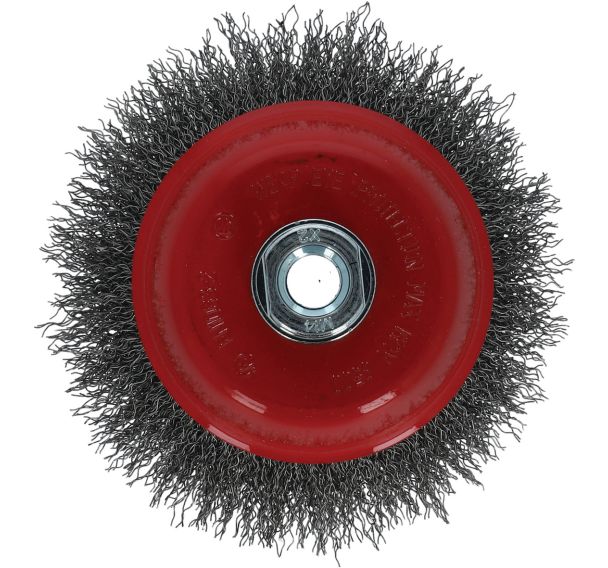 Brosse pour meuleuse fil ondulé 0,3 - Norton