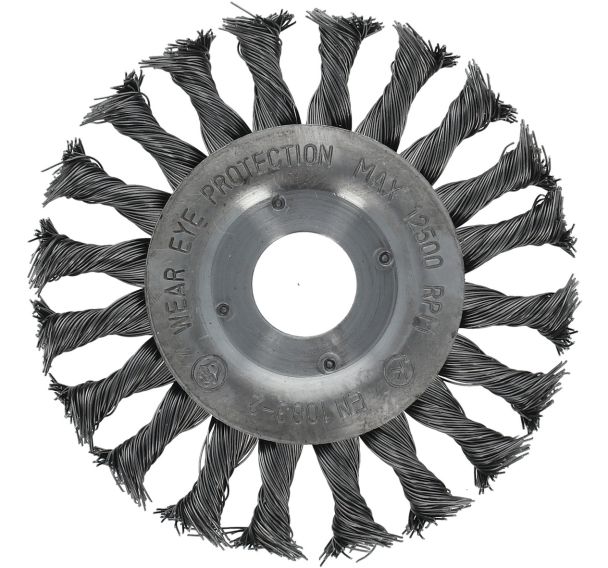 Brosse pour meuleuse fil torsadé 0,5 - Norton