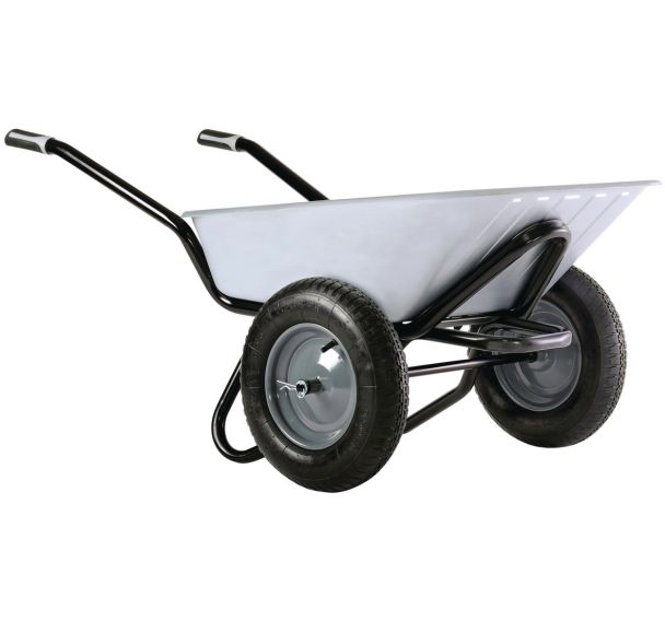 Brouette - Capacité 100 L - Force 150 kg - 2 roues