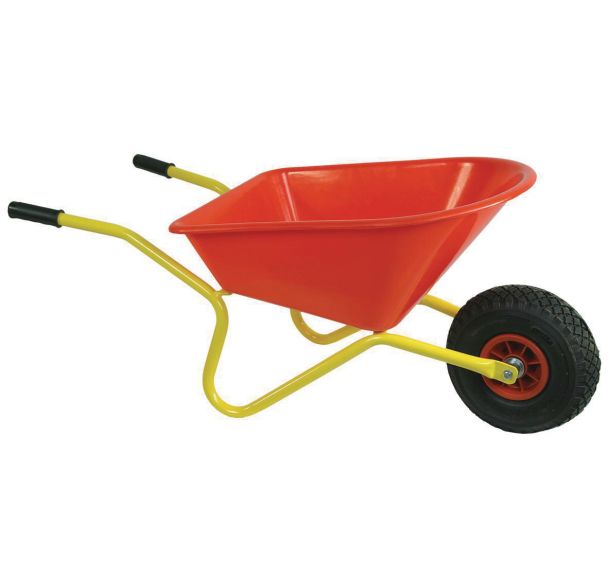 Brouette Ado 35L/50Kg Cuve Polypropylène roue PUR
