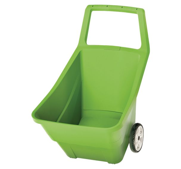 Brouette de jardin plastique 95 L vert