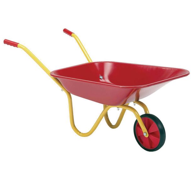 Brouette enfant 25L/20Kg Cuve Polypropylène roue caoutchouc