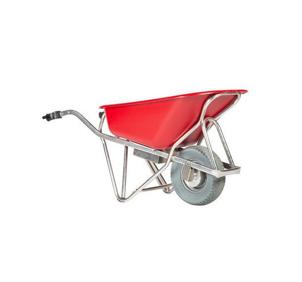 Brouette ergonomique électrique aluminium - 90 L