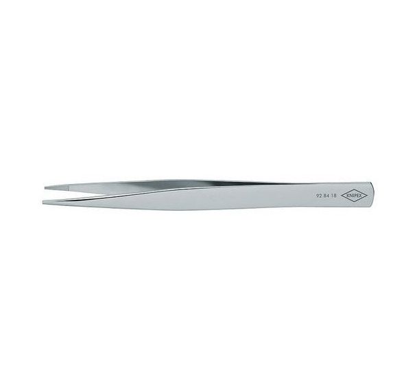 Brucelles de précision bouts carrés émoussés 125 mm Réf: 92 84 18