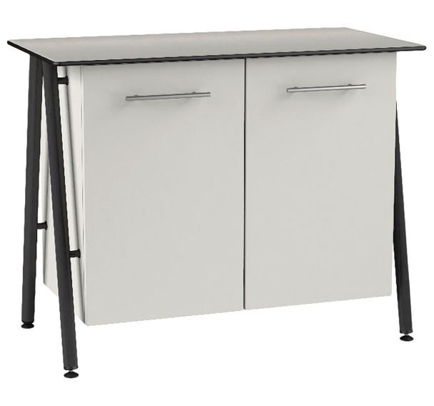 Buffet Ella 2 portes plateau stratifié compact Mobidecor