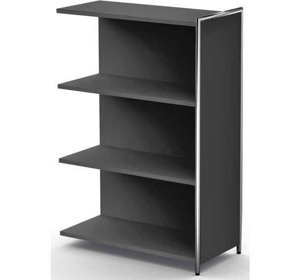 Buffet haut d'appoint, Artline, L 780 x P 380 x H 1150 mm 2 etageres