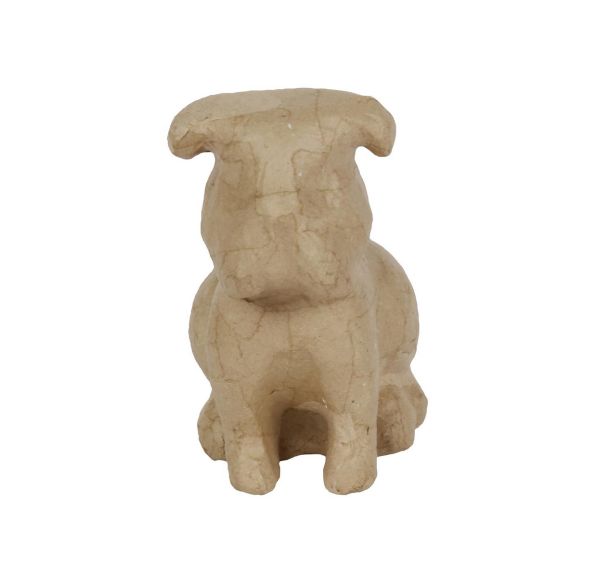 Bulldog assis 16cm (Lot de 4)