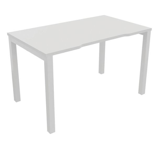 Bureau Astro Arche droit échancré 120 x 70 cm Buronomic