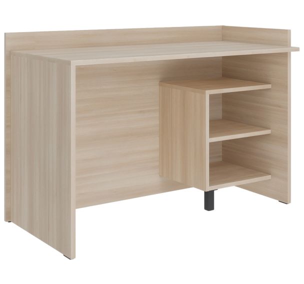 Bureau EDY angle à droite 120x60cm caisson ouvert-Enond