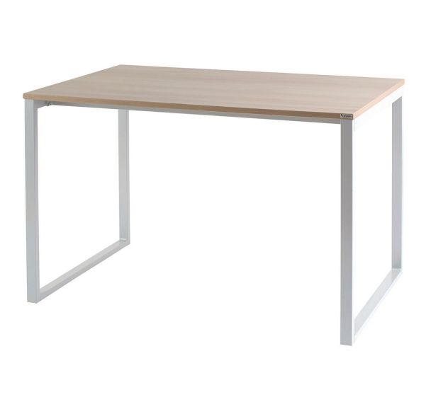Bureau Home Office Frame Blanc/Chêne