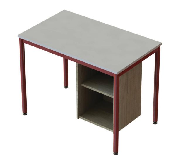 Bureau Quiétub 4 pieds + caisson