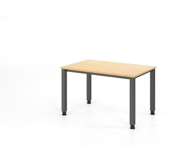 Bureau à 4 pieds carrés - 120x80 cm - Hammerbacher