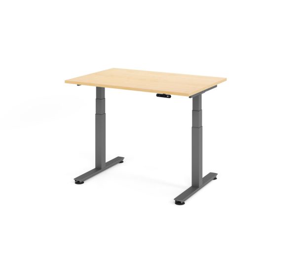 Bureau assis-debout série XDSM - 120x80 cm - Hammerbacher