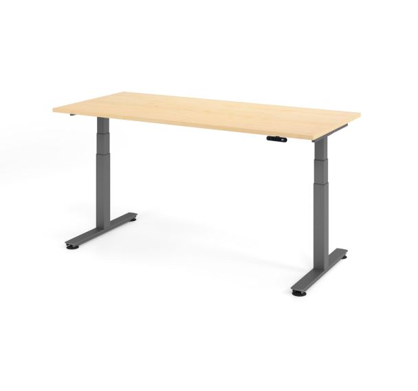 Bureau assis-debout série XDSM - 180x80 cm - Hammerbacher