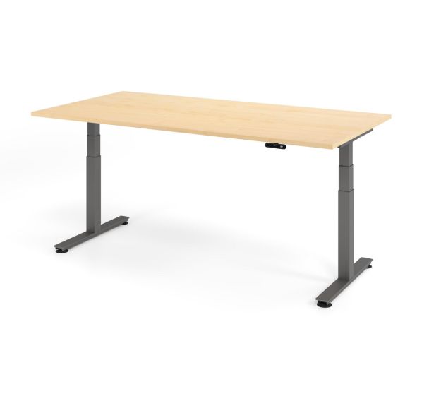 Bureau assis-debout série XDSM - 200x100 cm - Hammerbacher