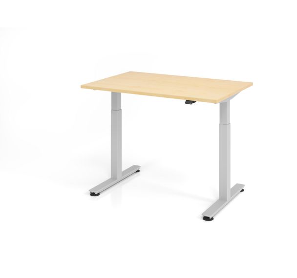 Bureau assis-debout série XMST - 120x80 cm - Hammerbacher