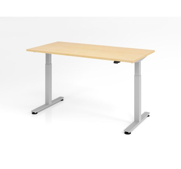Bureau assis-debout série XMST - 160x80 cm - Hammerbacher