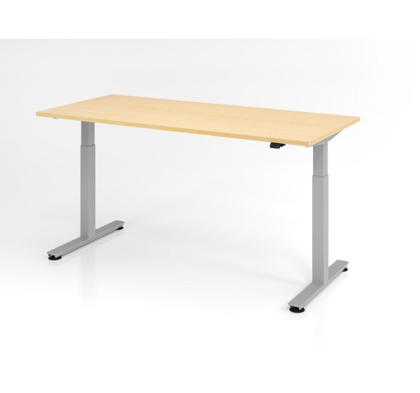 Bureau assis-debout série XMST - 180x80 cm - Hammerbacher