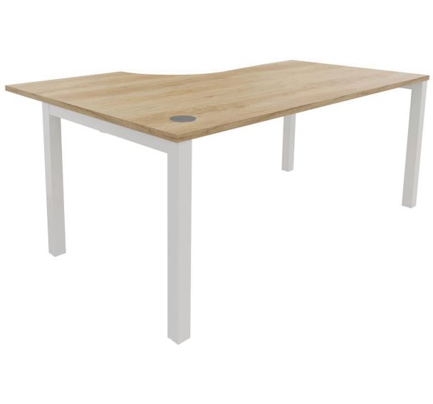 Bureau asymétrique Astro Arche 160 cm retour à droite Buronomic