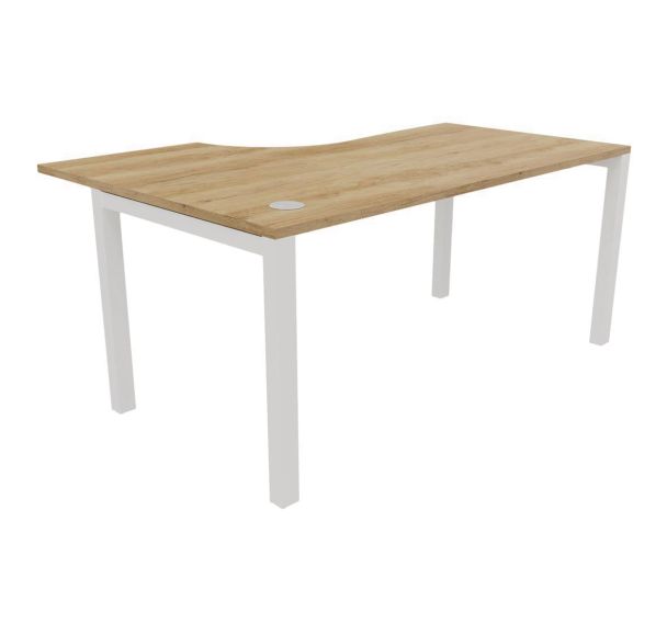 Bureau asymétrique Astro Arche 180 cm retour à droite Buronomic