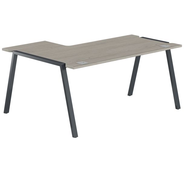 Bureau asymétrique Gary prof 120 cm retour à droite