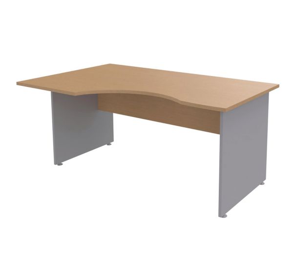 Bureau asymétrique Sirius 160 retour à gauche