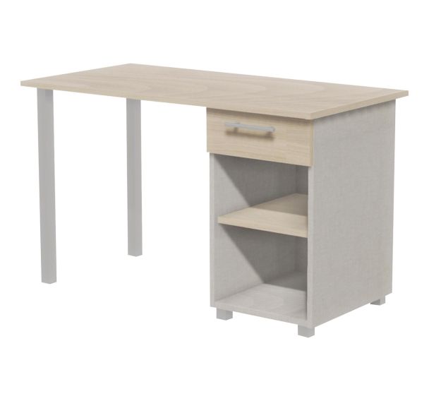 Bureau avec caisson Identité - Manutan Expert