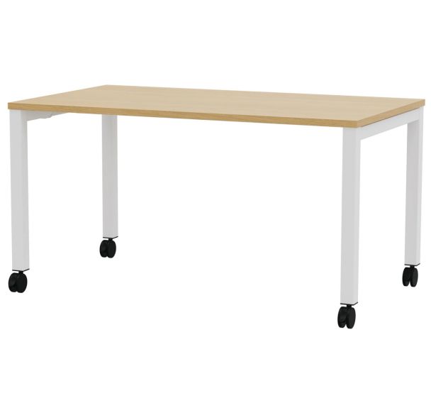 Bureau avec pieds arche mobile Arial - 140x80cm - Eol