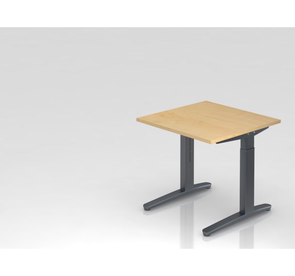 Bureau carré série XB - 80x80 cm - Hammerbacher