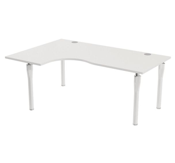 Bureau compact Noga gauche retour 120 cm