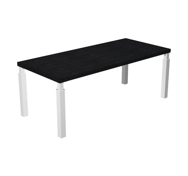 Bureau de direction à pieds métal section carrée Royal - Artarredi