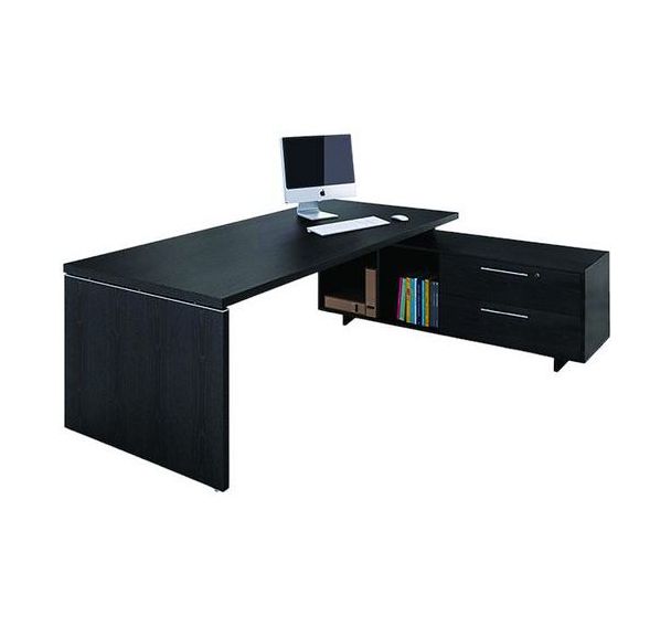 Bureau de direction avec console et pied panneau Royal - Artarredi
