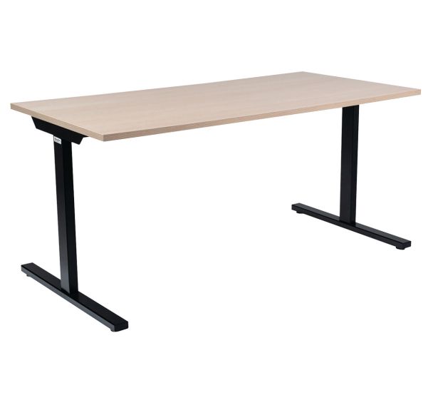 Bureau droit 160 cm pieds T Misao - Manutan Expert
