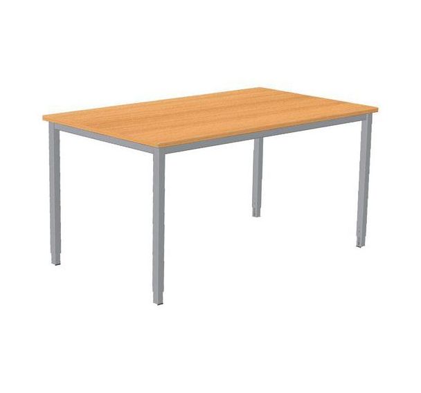 Bureau droit Combi-Classic - Hêtre - Piètement fixe