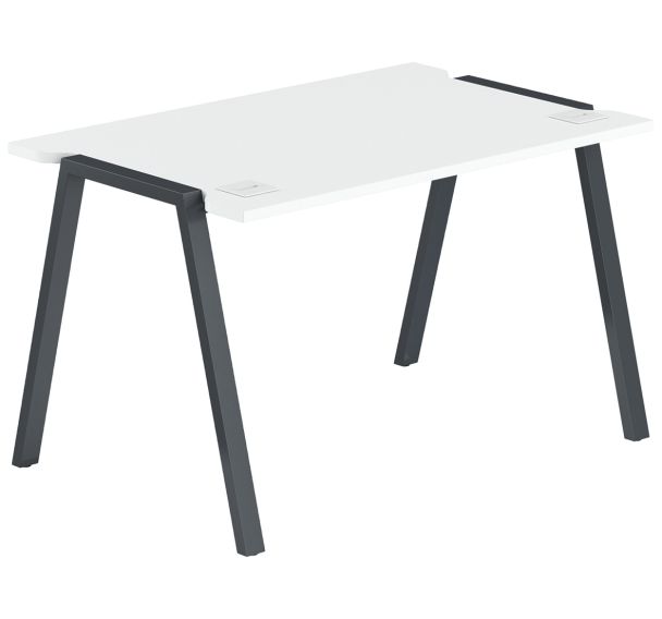 Bureau droit Gary pied fixe profondeur 70 cm - MBA