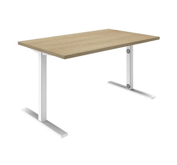 Bureau droit IDEA - pieds fixes