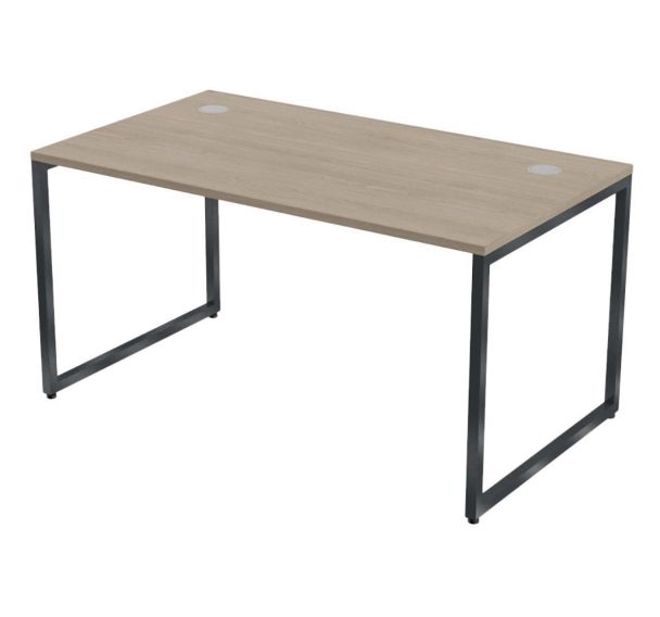 Bureau droit Kad pied cadre 140 x 80 cm