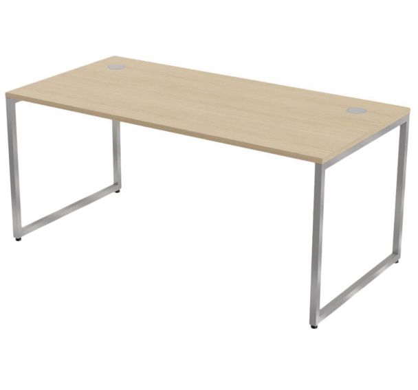 Bureau droit Kad pied cadre 160 x 80 cm