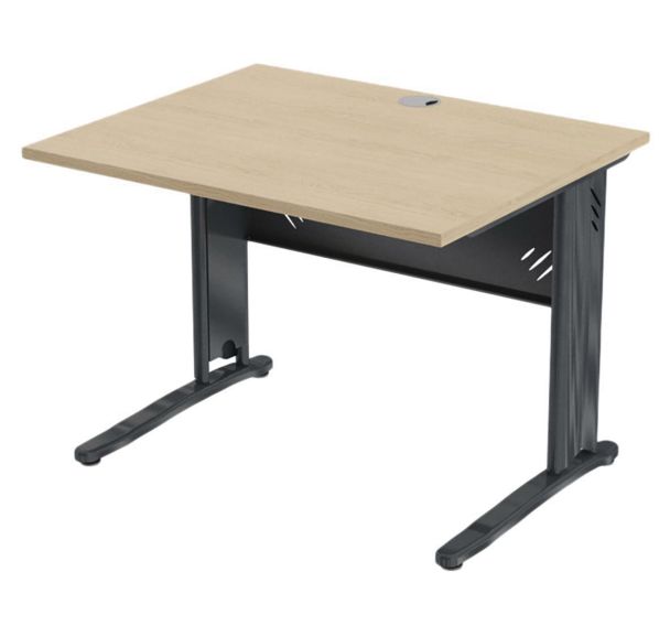 Bureau droit Méta 100 x 80 cm