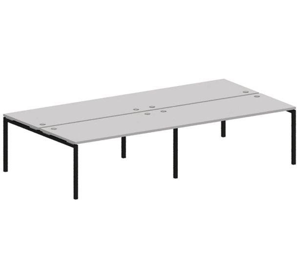 Bureau droit Open Bench - 6 places