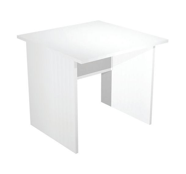 Bureau droit Presto - Pieds panneaux - 80cm Artarredi