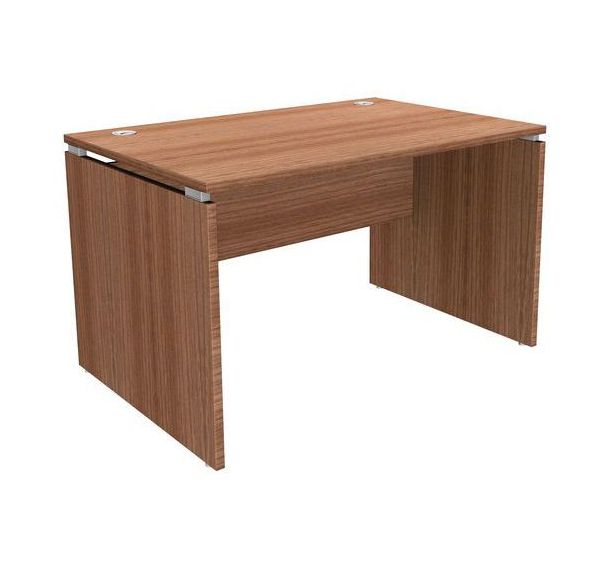 Bureau droit Square - Noyer