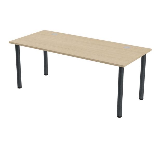 Bureau droit Tubo 180 x 80 cm