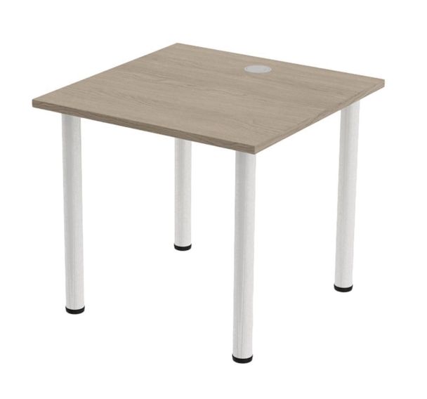 Bureau droit Tubo 80 x 80 cm