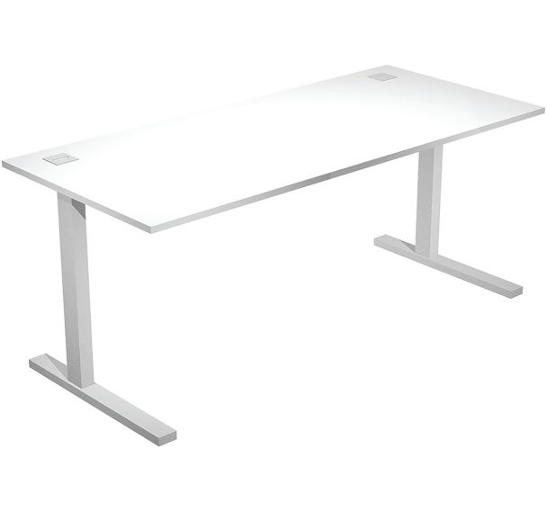 Bureau droit Visual sans voile de fond - 180 cm - Artarredi