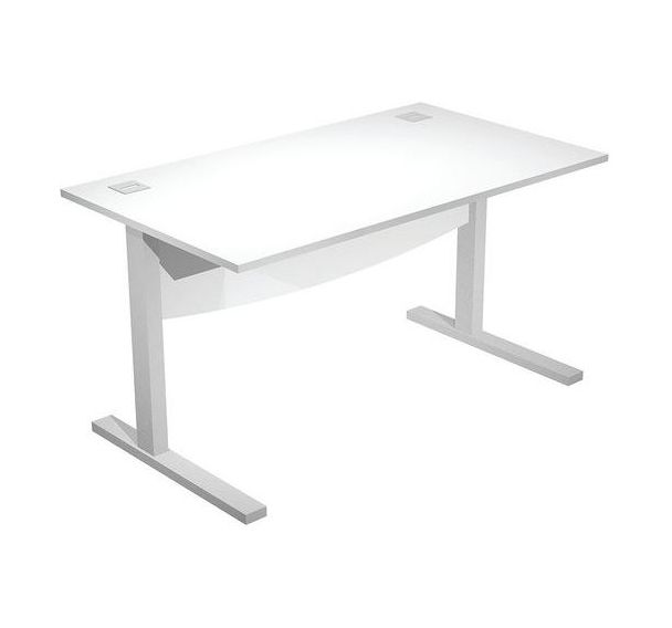 Bureau droit Visual voile de fond - 140 cm - Artarredi