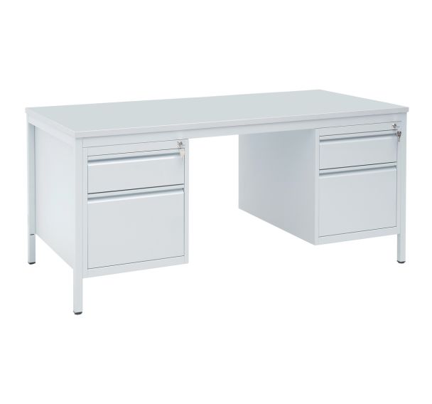 Bureau droit avec caisson Base-Line