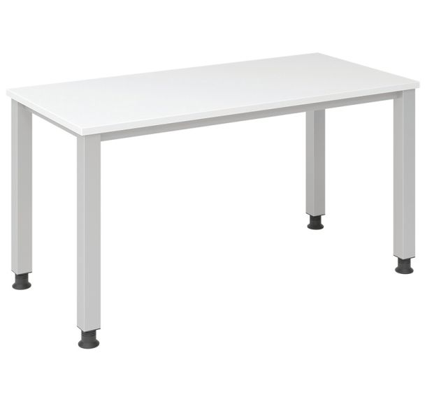 Bureau droit pieds carrés 140 cm - Hammerbacher